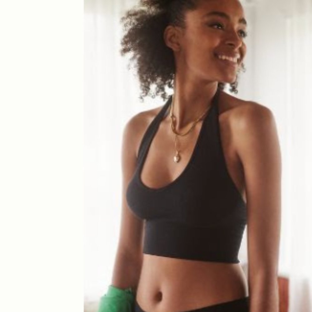 NWOT: BY ANTHROPOLOGIE SEAMLESS HALTER TOP